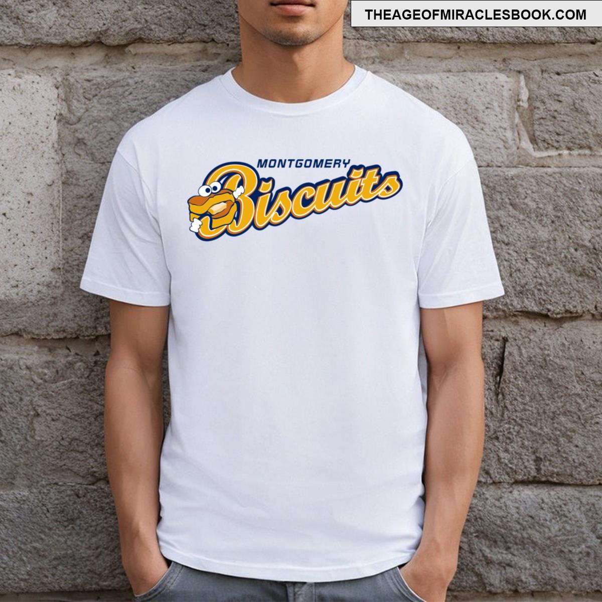 Montgomery Biscuitsjersey T-shirt