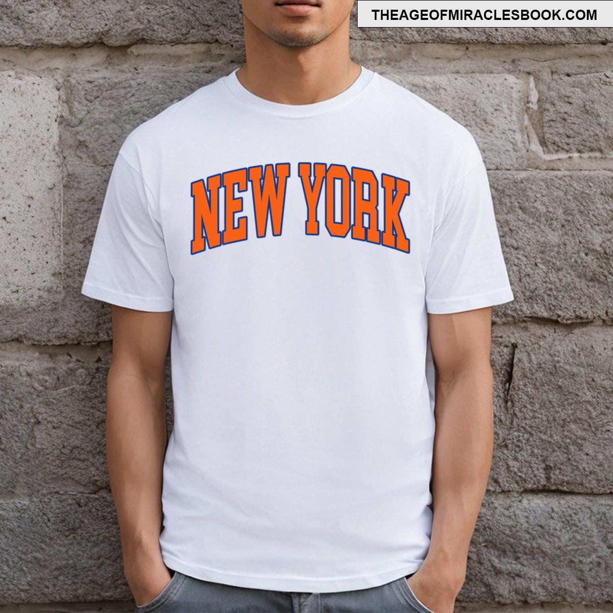 New York Text T-shirt