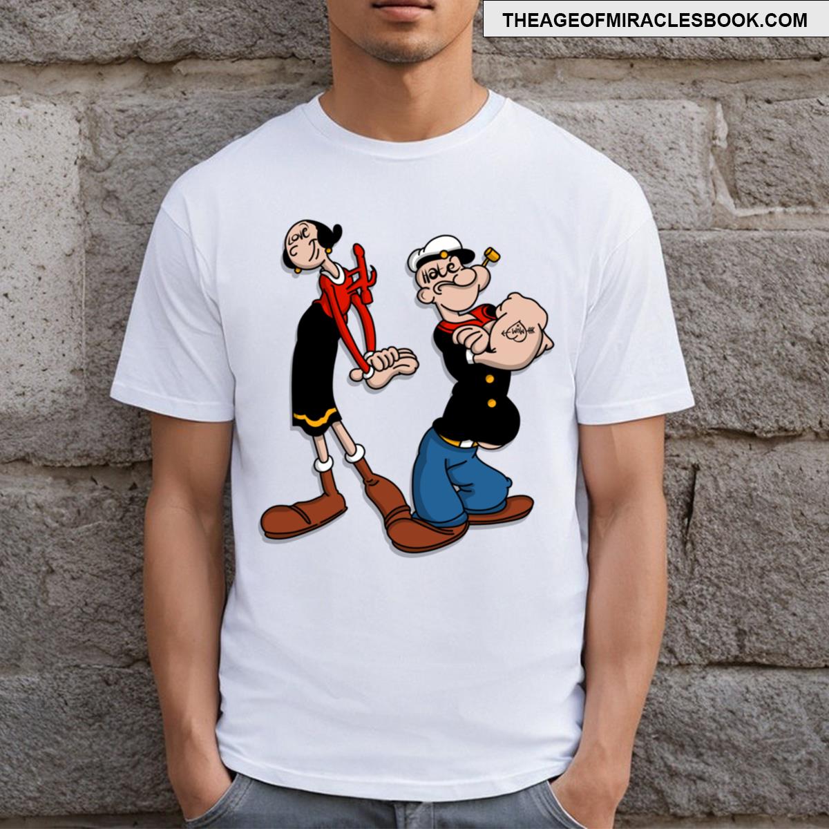Not Popeye And Olive Oyl T-shirt