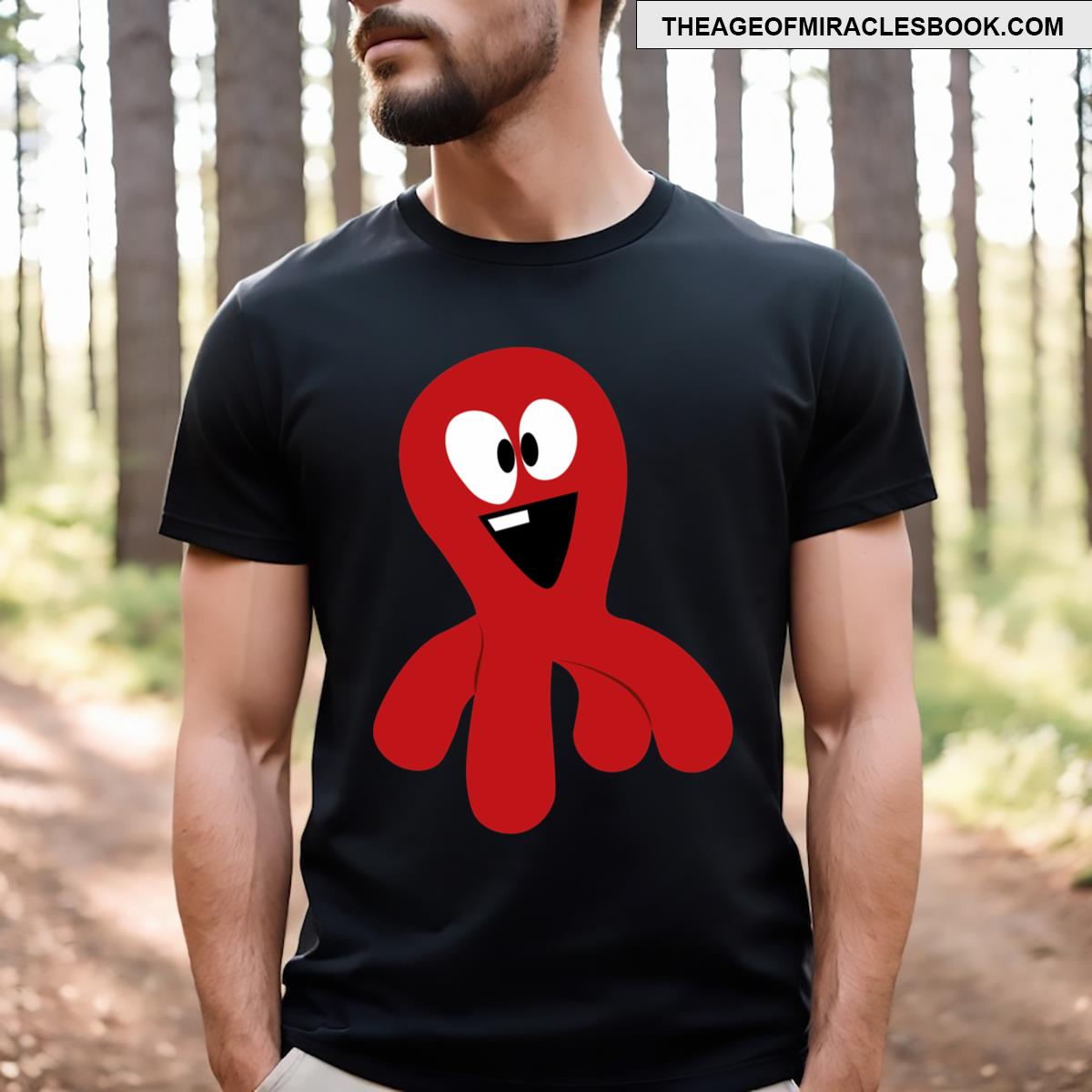 Pocoyo Fred Octopus Cartoon T-shirt