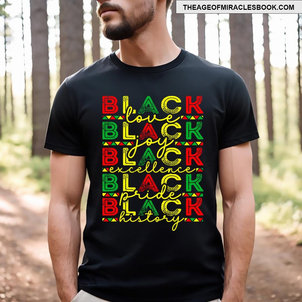 African American Men Kids T-shirt