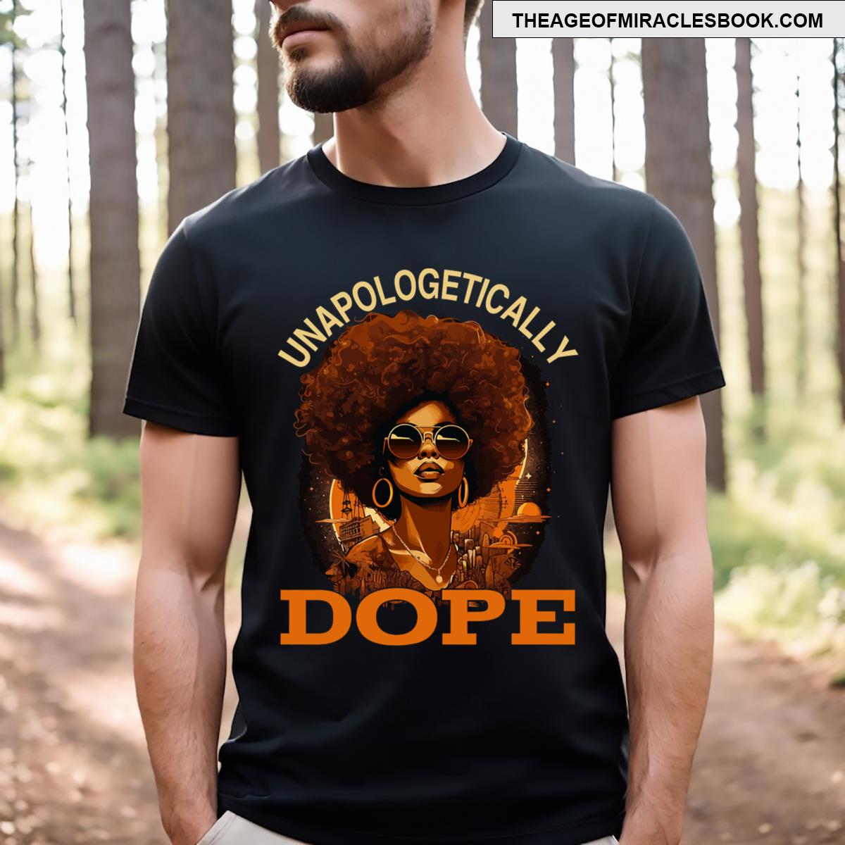 Black Unapologetically Dope Juneteenth Black History T-shirt