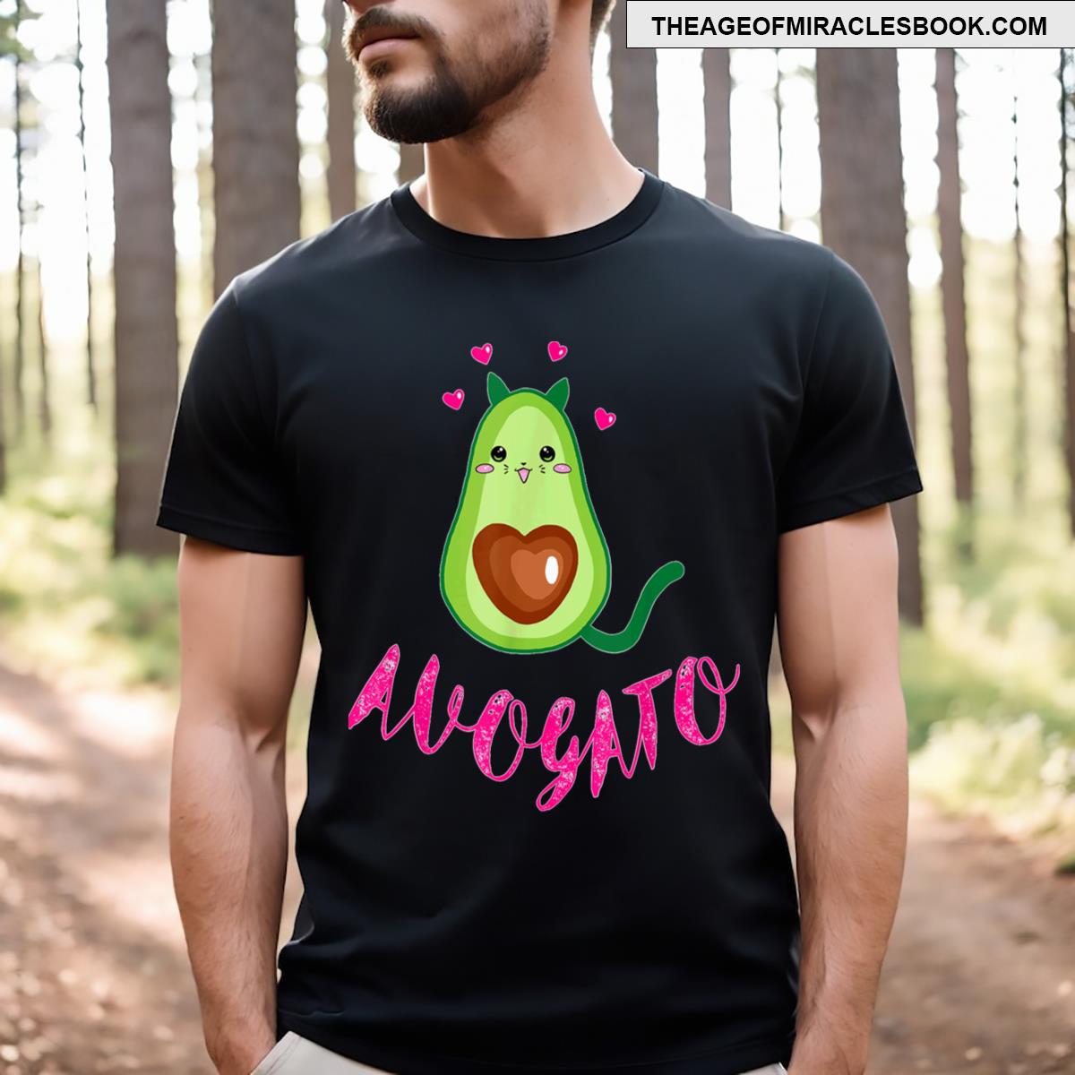 Cute Cat Avogato Funny Cute Cat Face Essential T-shirt