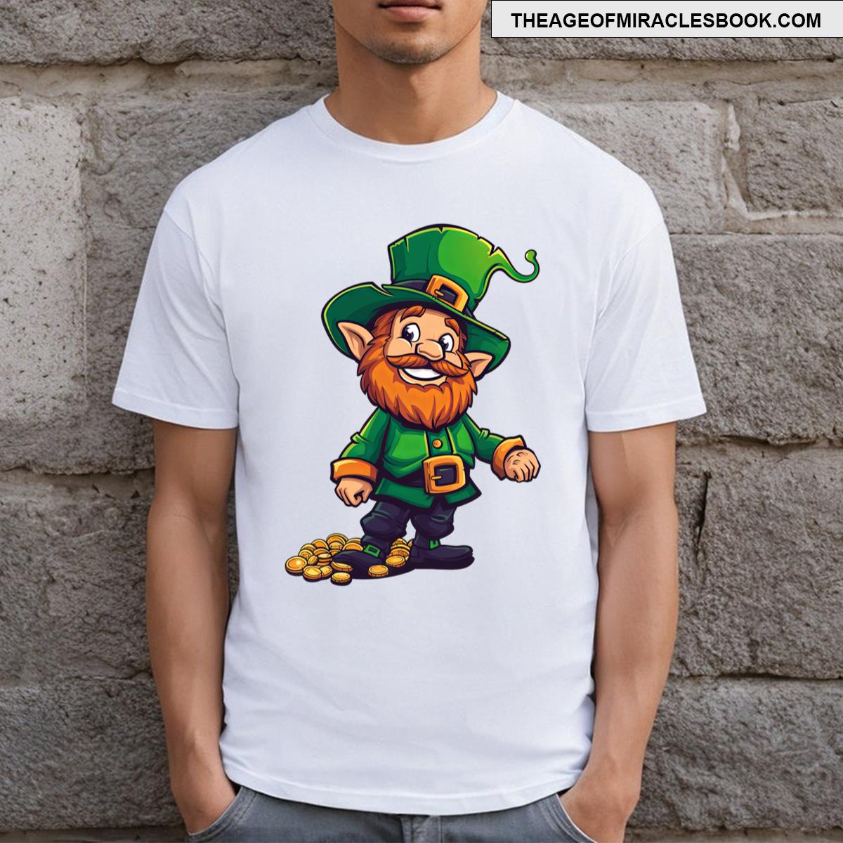 Cute Lucky Leprechaun For St Patricks Day T-shirt