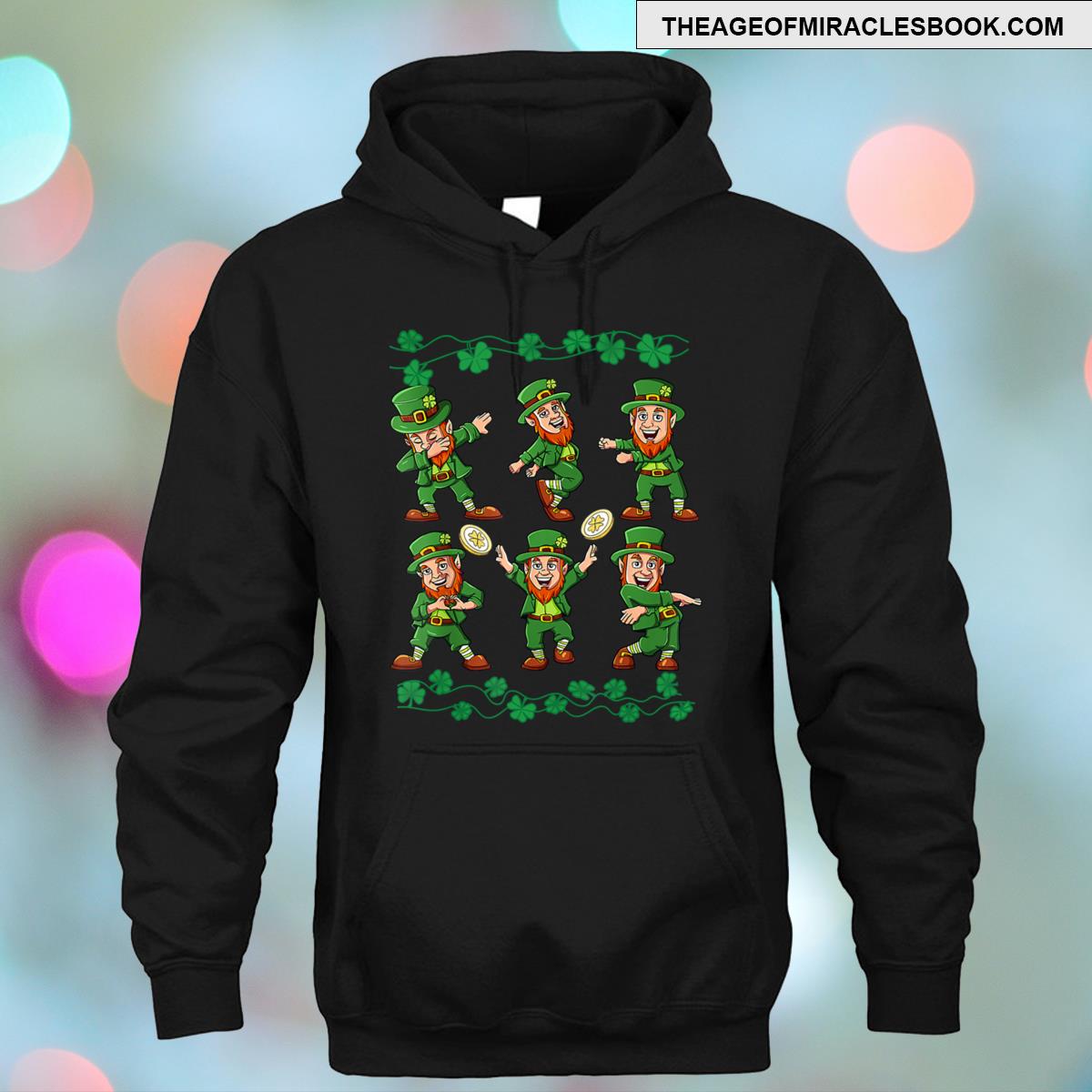 Alternative view of Dancing Leprechauns St Patrick's Day Essential T-shirt