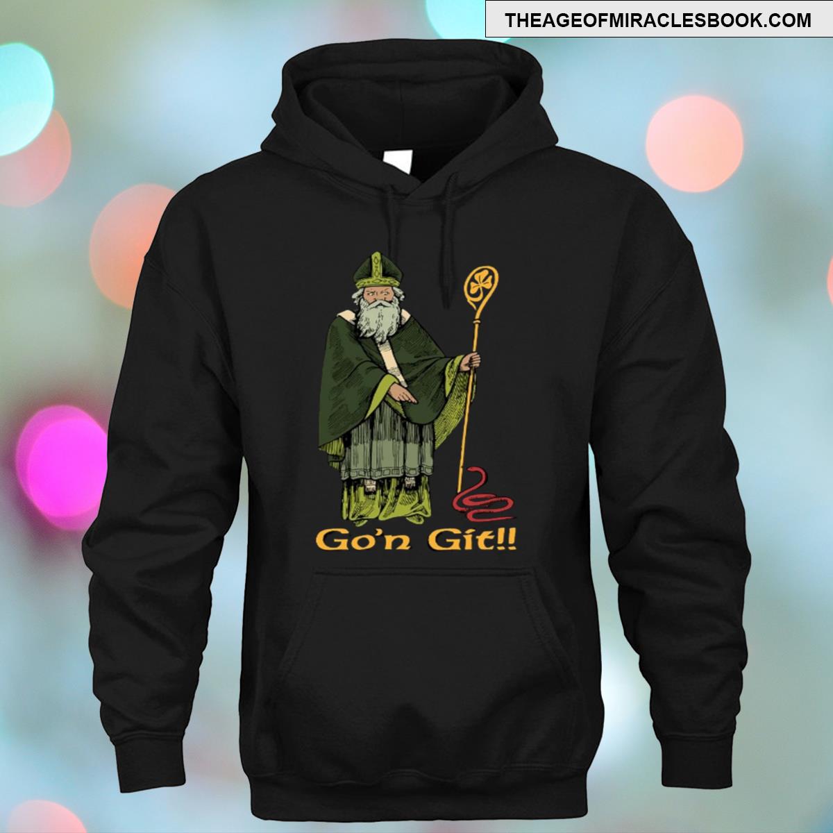 Alternative view of Funny Go'n Git St Patrick Men And T-shirt