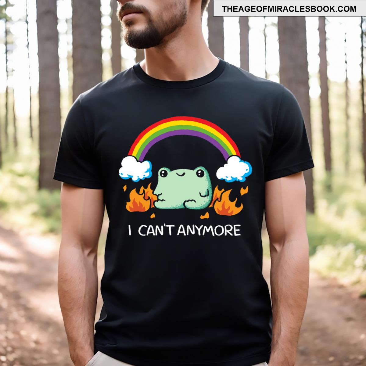 I Can’t Anymore Frog T-shirt
