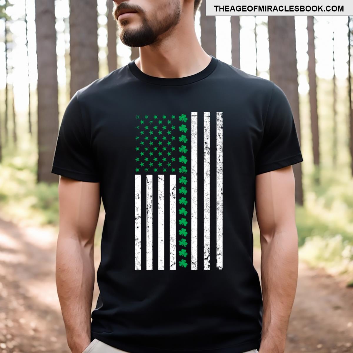 Irish American Flag T-shirt