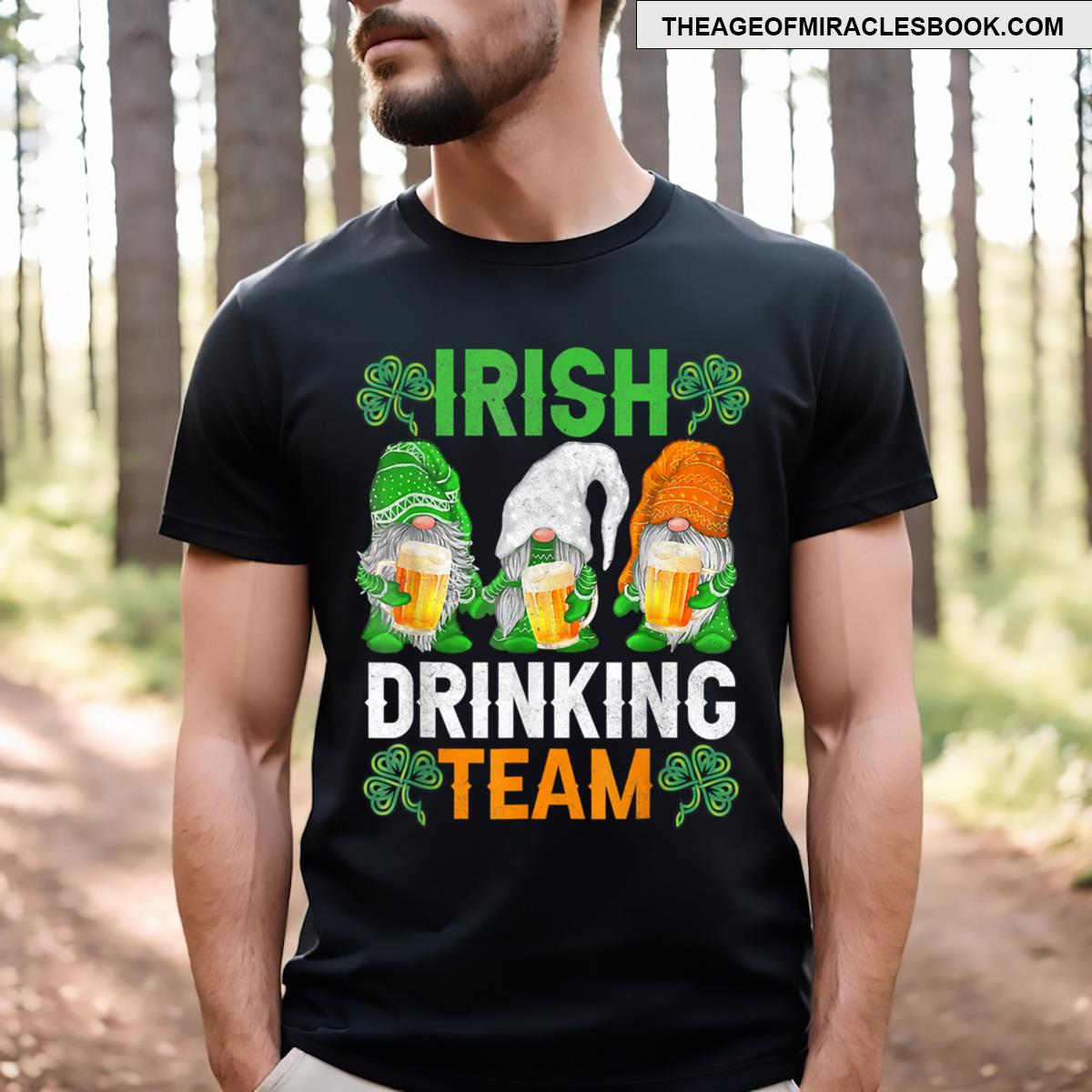 Irish Drinking Team St Patricks Day Funny Gnome Beer Essential T-shirt Irish Drinking Team St Patricks Day Funny Gnome Beer Essential T-shirt