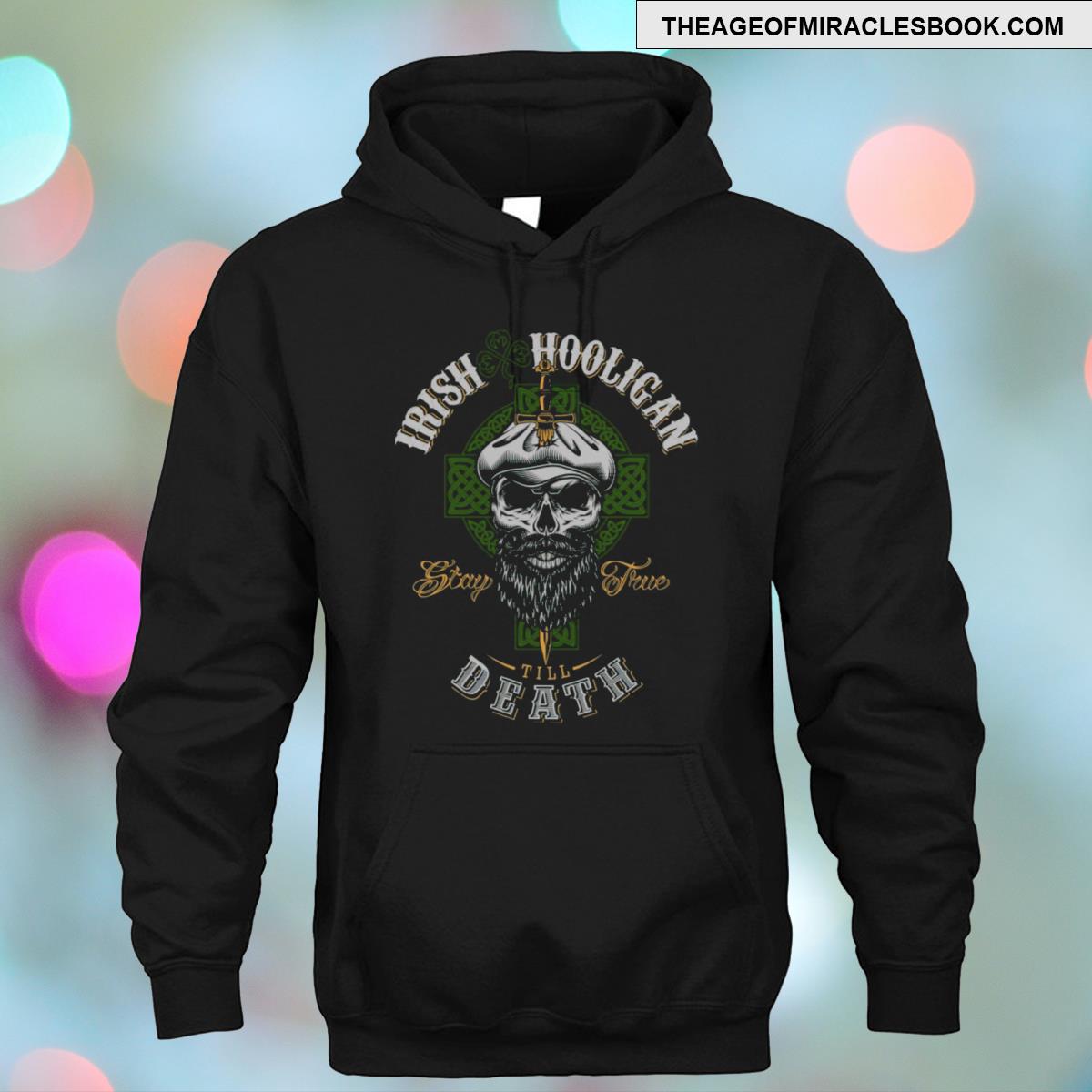 Alternative view of Irish Hooligan St Patricks Celtic T-shirt