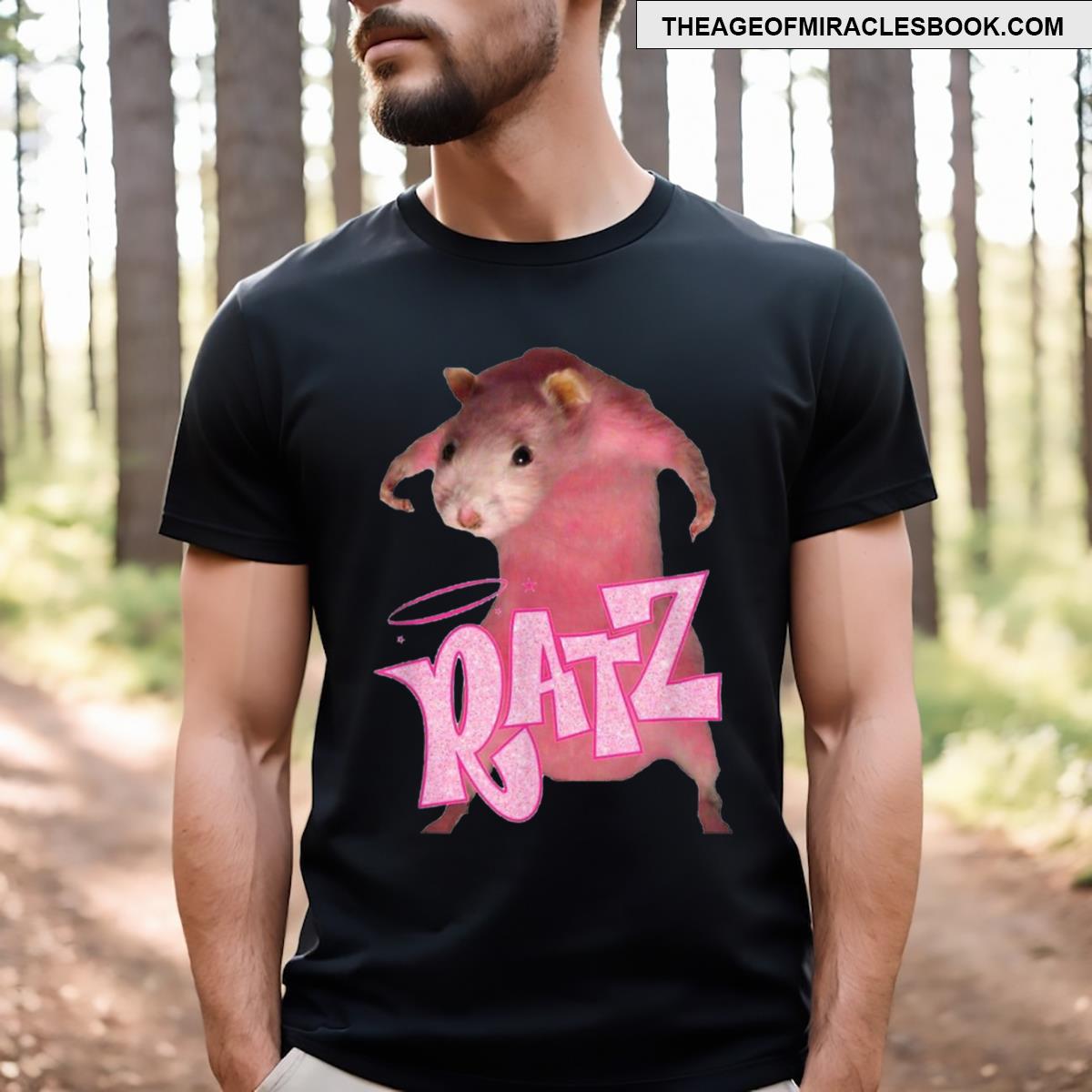Ratz Funny Ratt Pink Ratz T-shirt