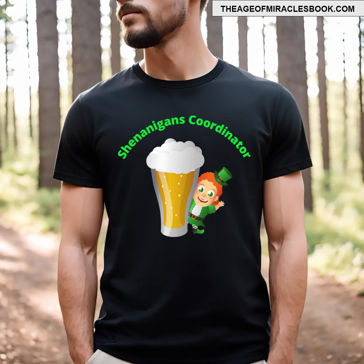Shenanigans Coordinator St Patricks Day Irish T-shirt