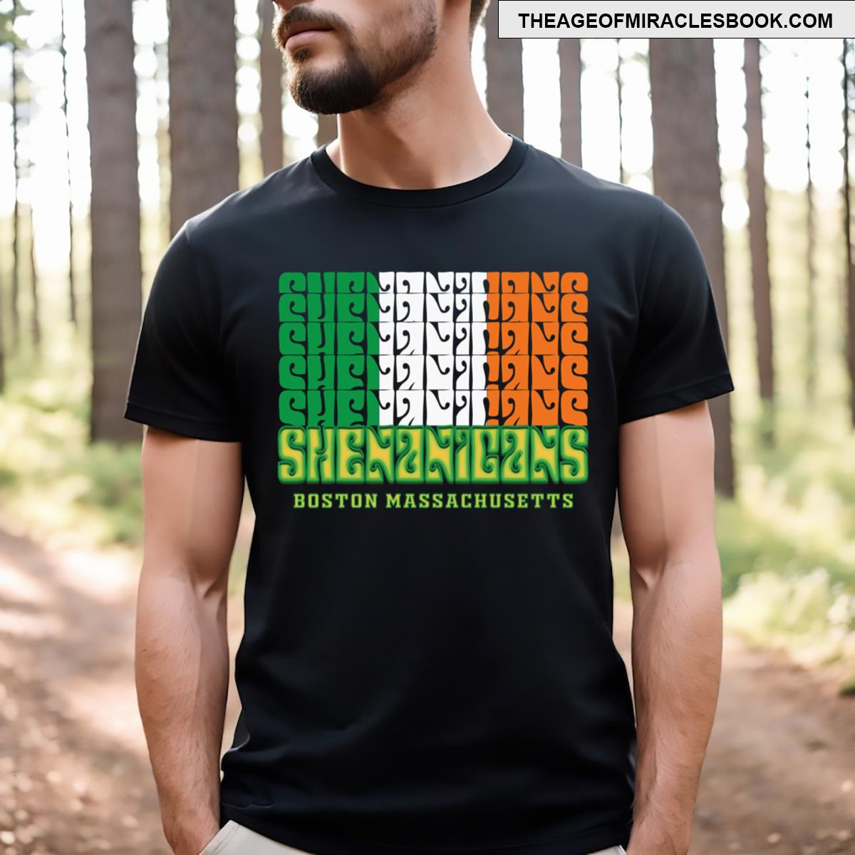 Shenanigans Irish Flag St Patricks Day Essential T-shirt Shenanigans Irish Flag St Patricks Day Essential T-shirt