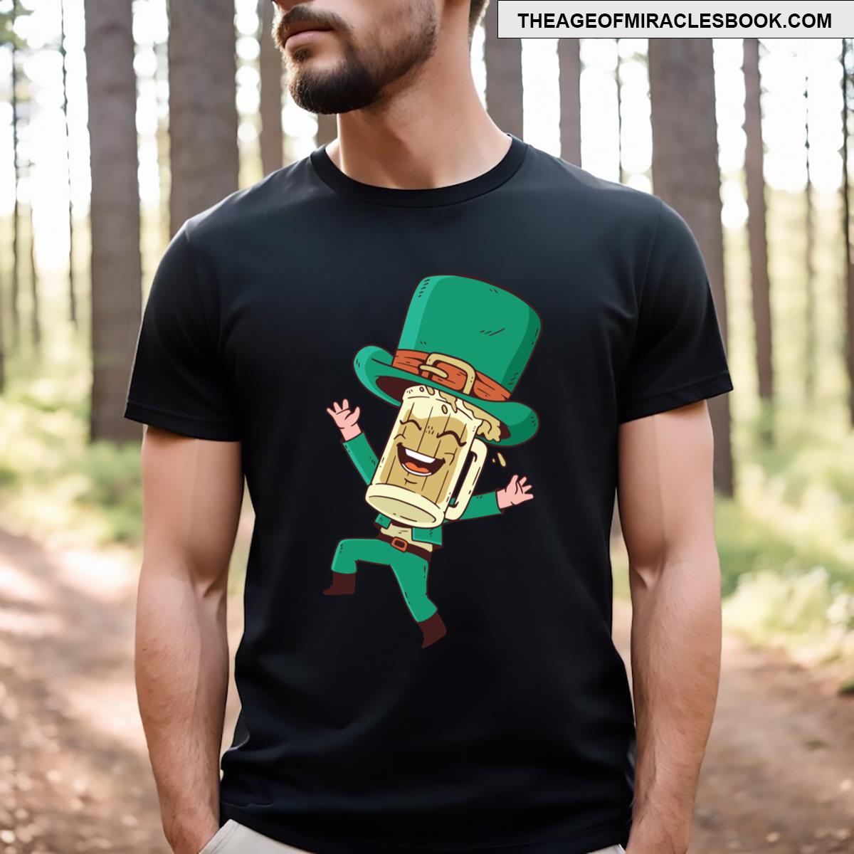 St Patrick’s Day Beer Cartoon Essential T-shirt