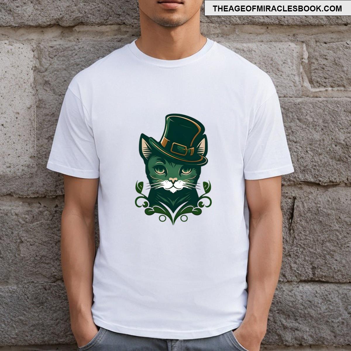 St Patricks Day Cat Essential T-shirt