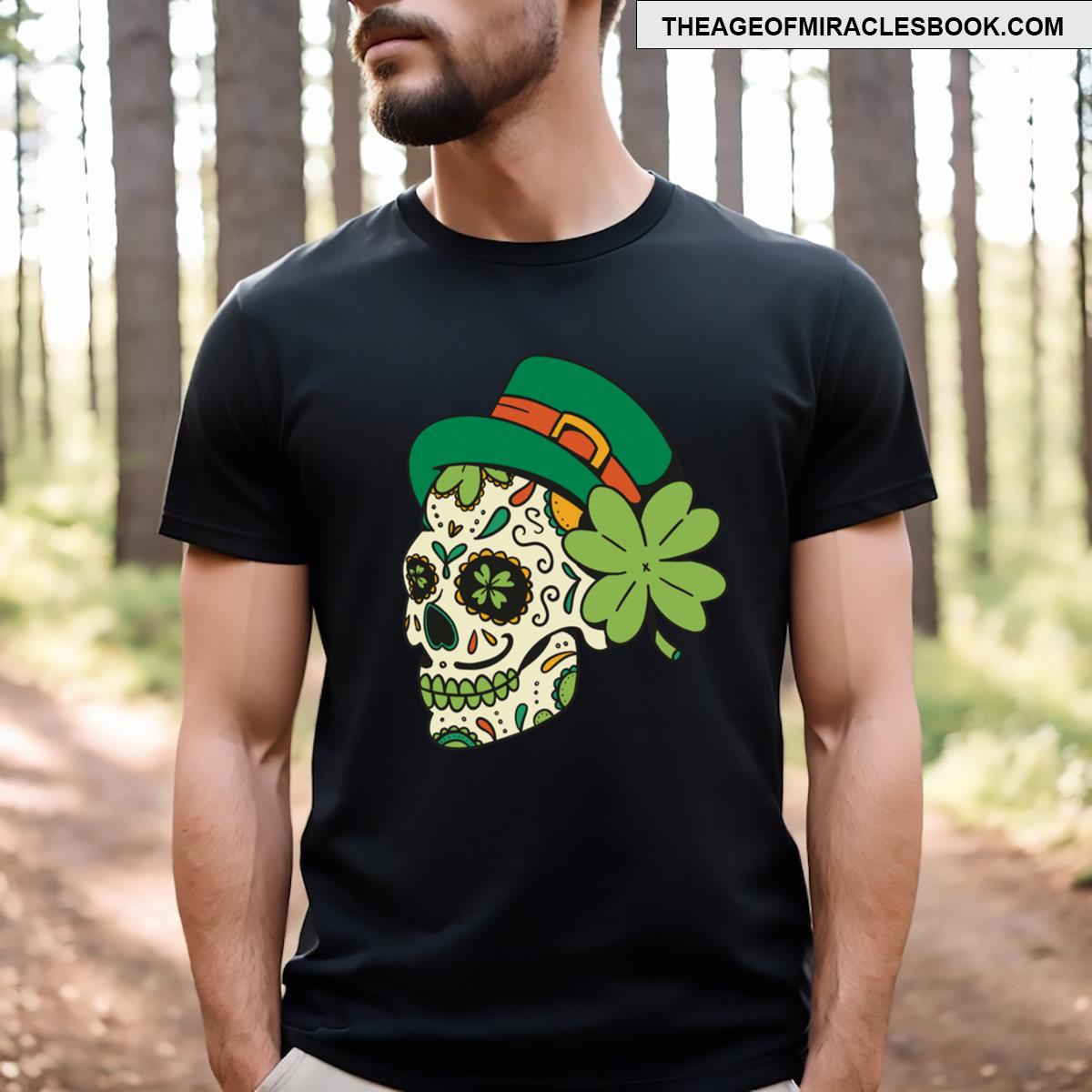 St Patricks Skull T-shirt