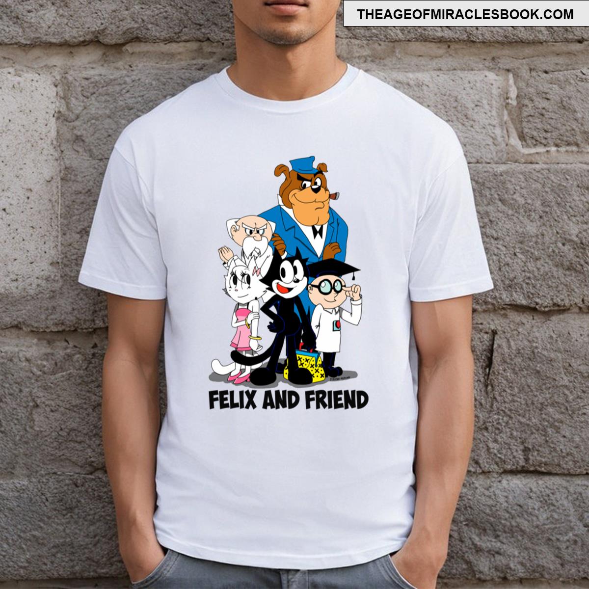 Felix The Cat All Friend T-shirt