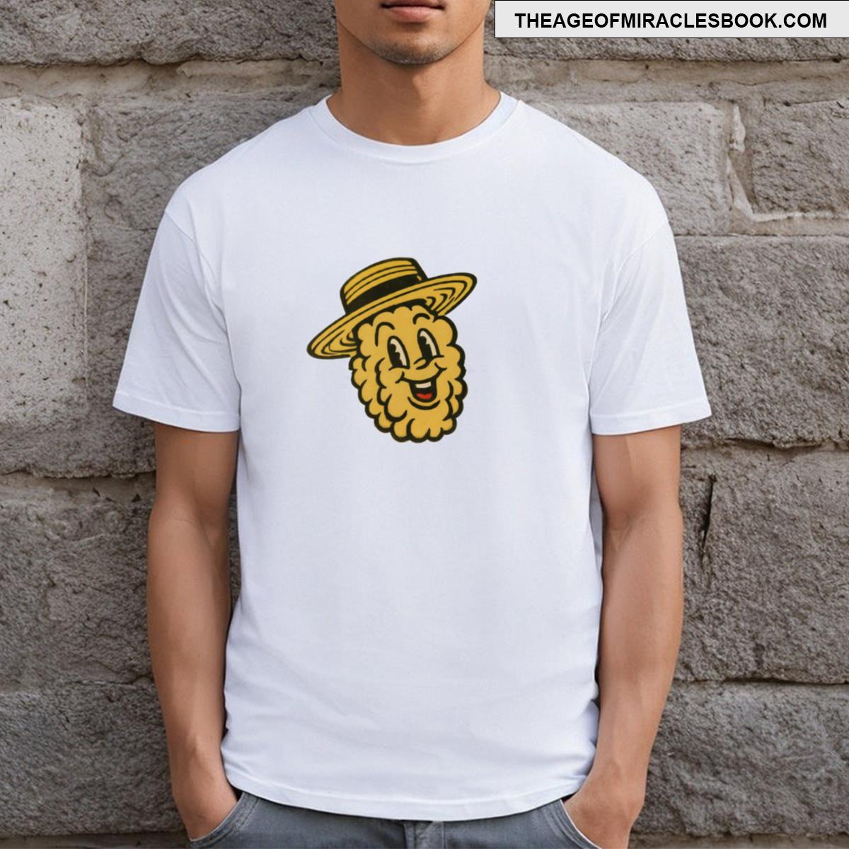 Popcorn Movie Face T-shirt