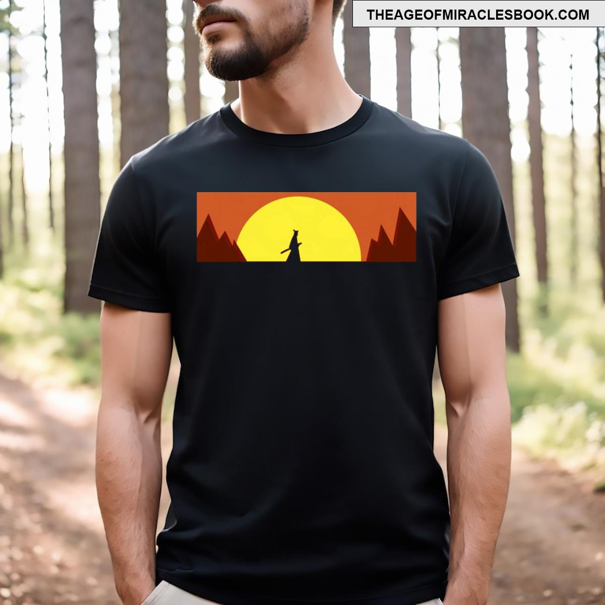 Samurai Jack Wanders The Land T-shirt