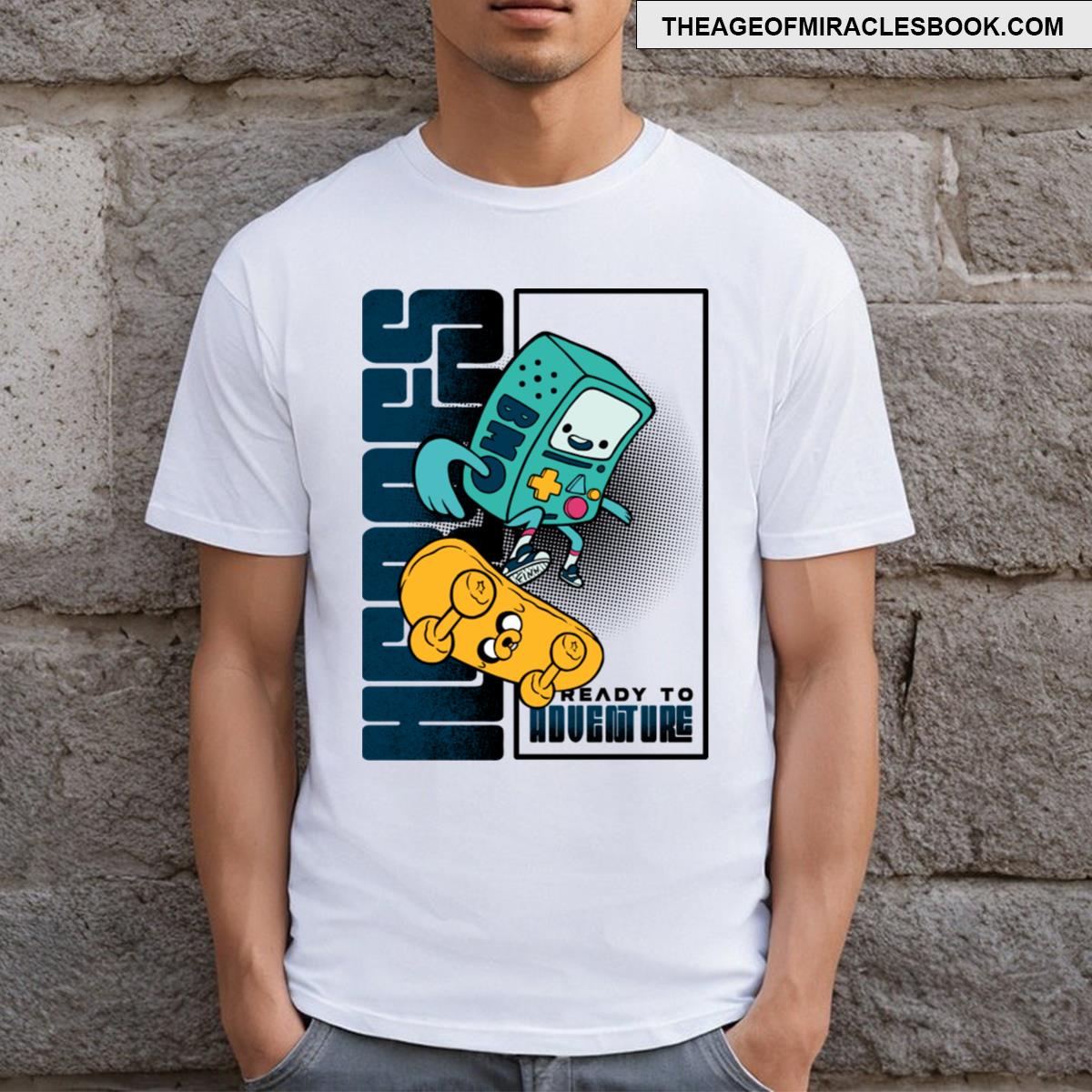 Skate Time Ready To Adventure T-shirt