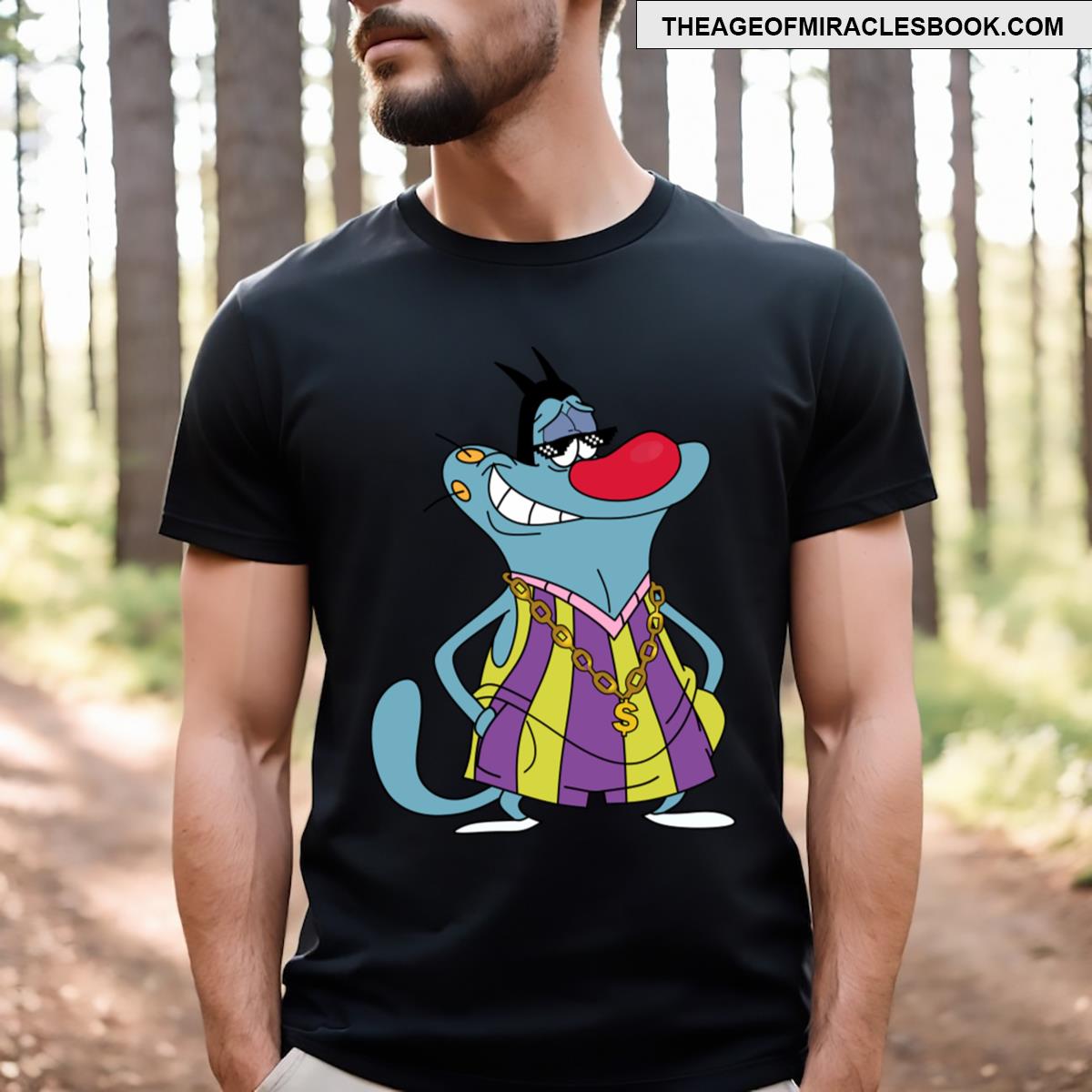 Thug Oggy Design T-shirt