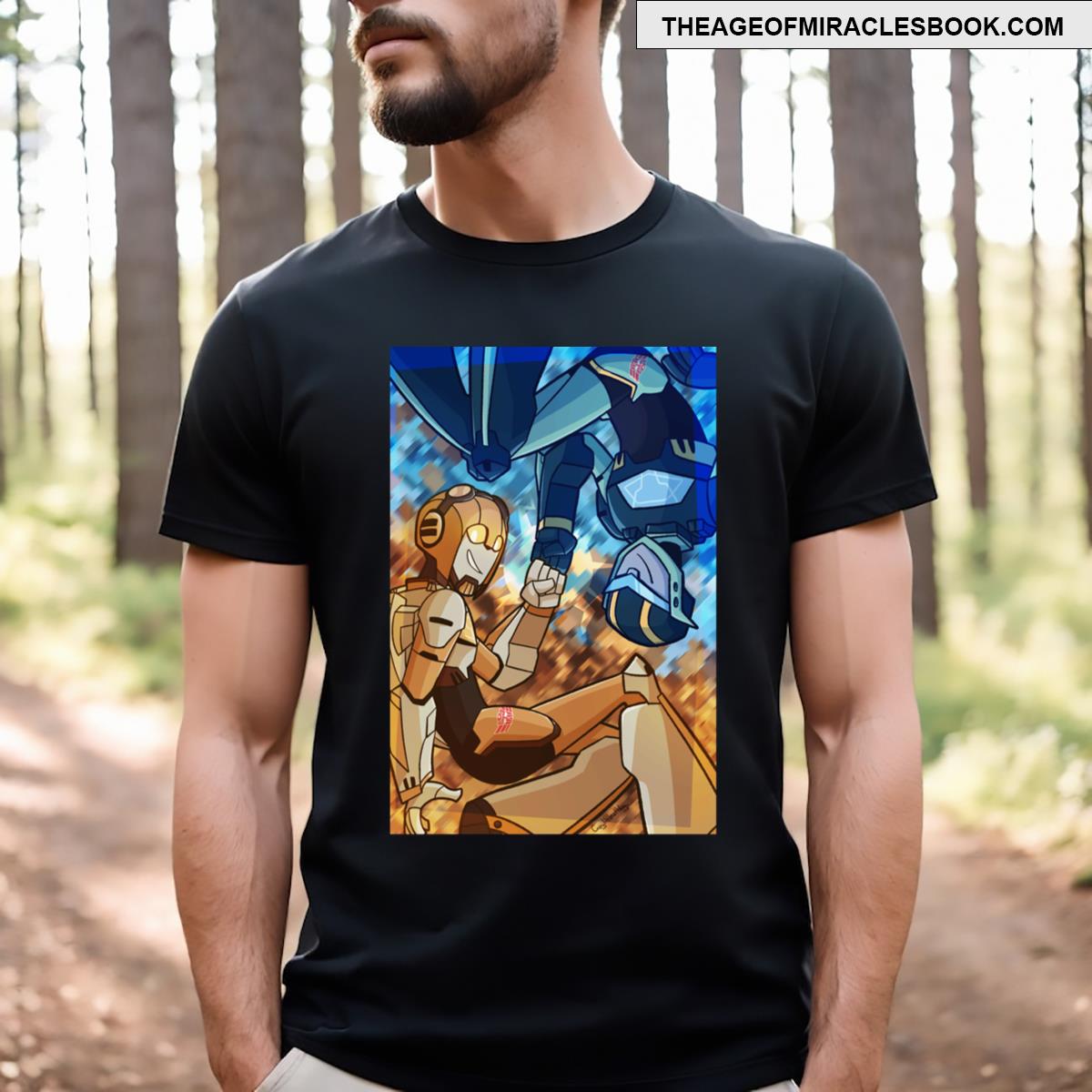 Transformers Animated The Jet Twins T-shirt