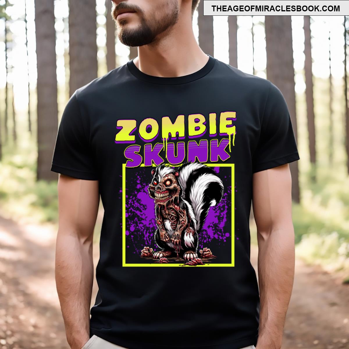 Zombie Skunk Funny Essential T-shirt