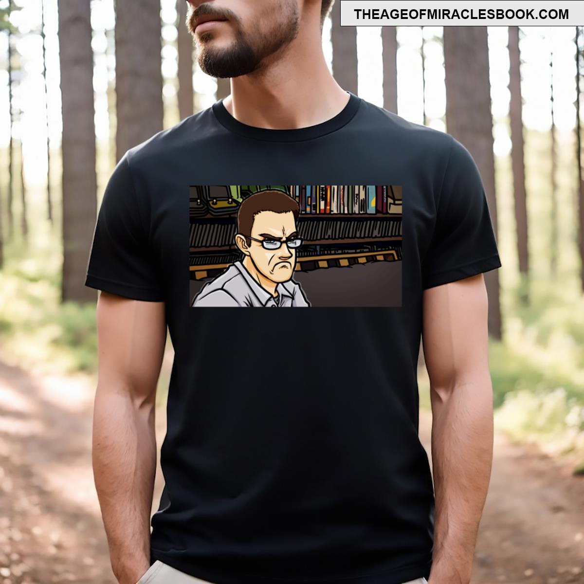 Avgnerd Illustration T-shirt