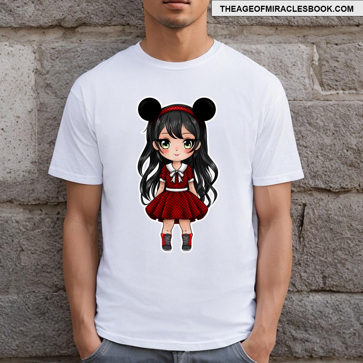 Chibi Doll Minnie Cosplay T-shirt