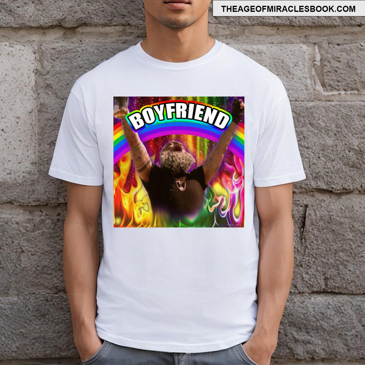 Edward Boyfriend Teach T-shirt