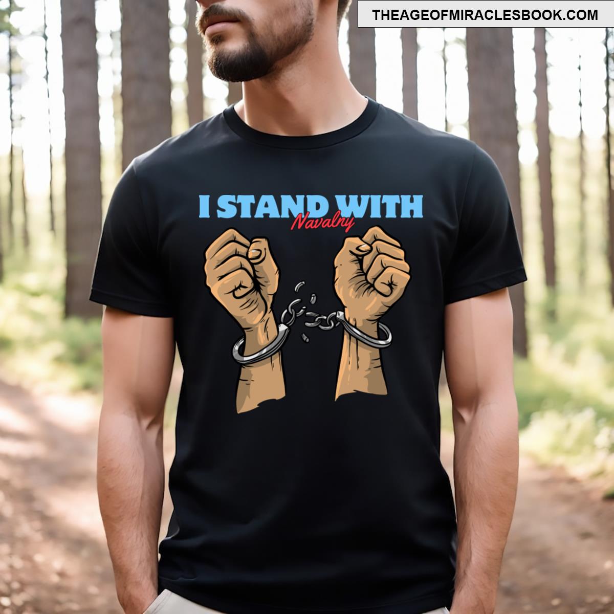 I Stand With Navalny T-shirt