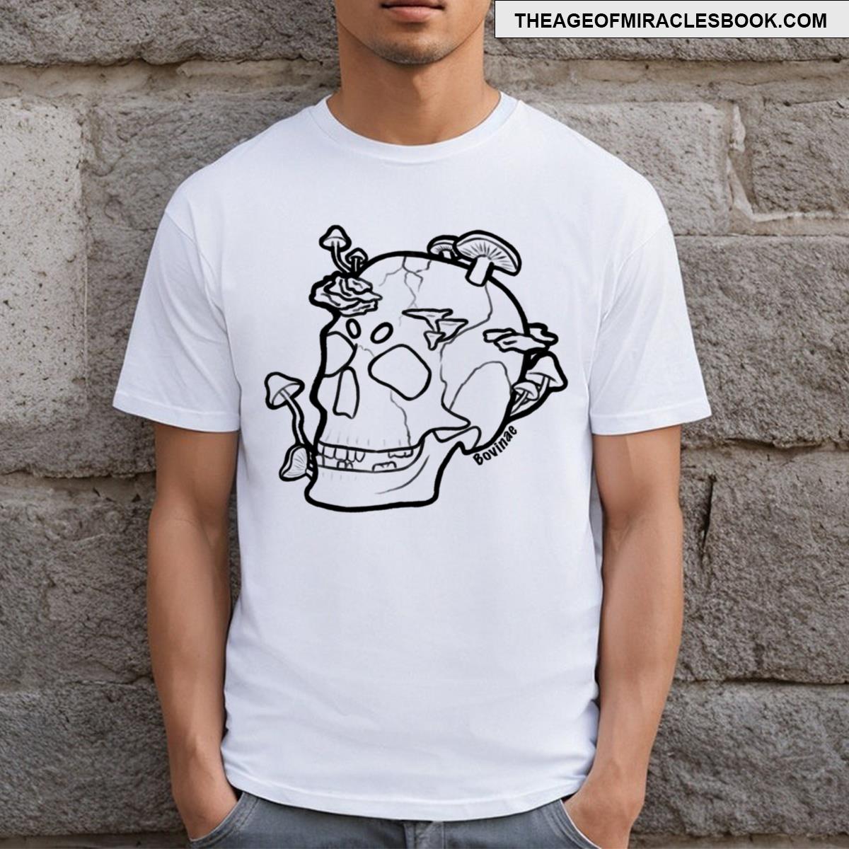 Mad Skull Outline T-shirt