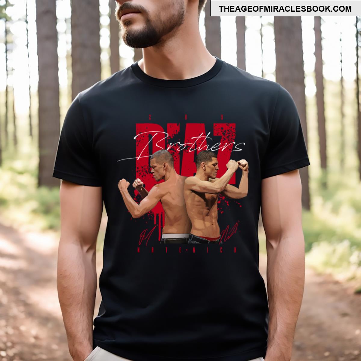 Nate Diaz Nick T-shirt