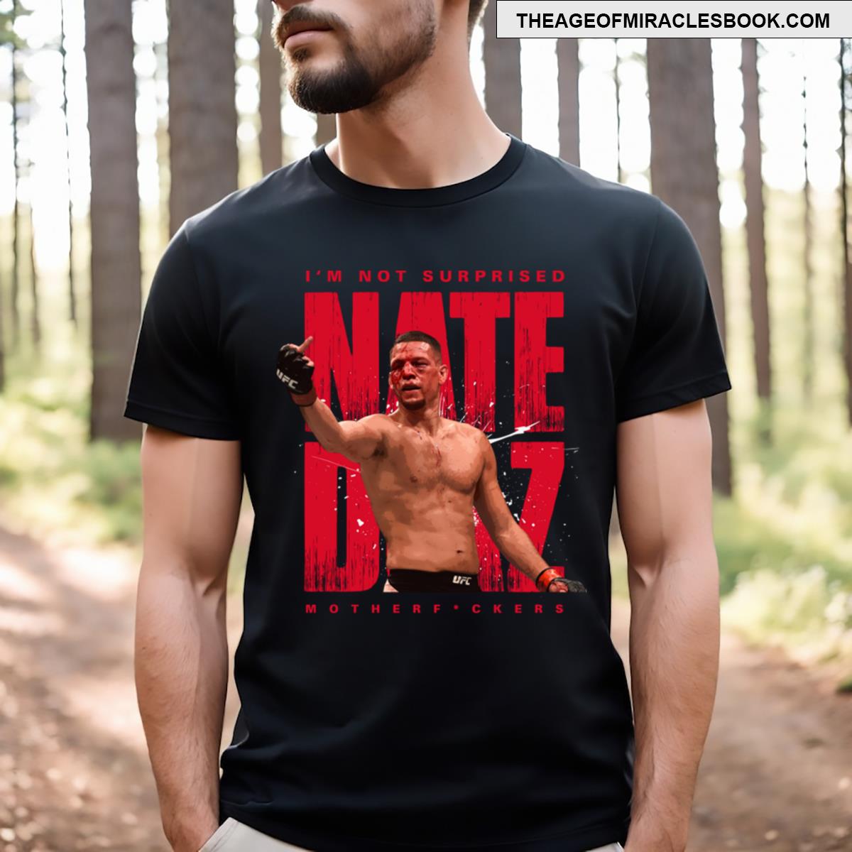 Nate Diaz Pose T-shirt