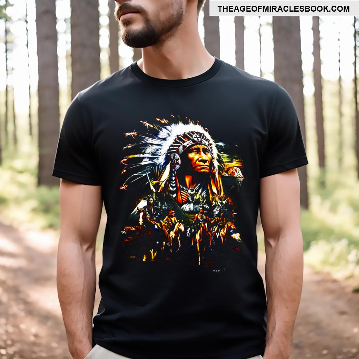 Native American Indian Chief T-shirt
