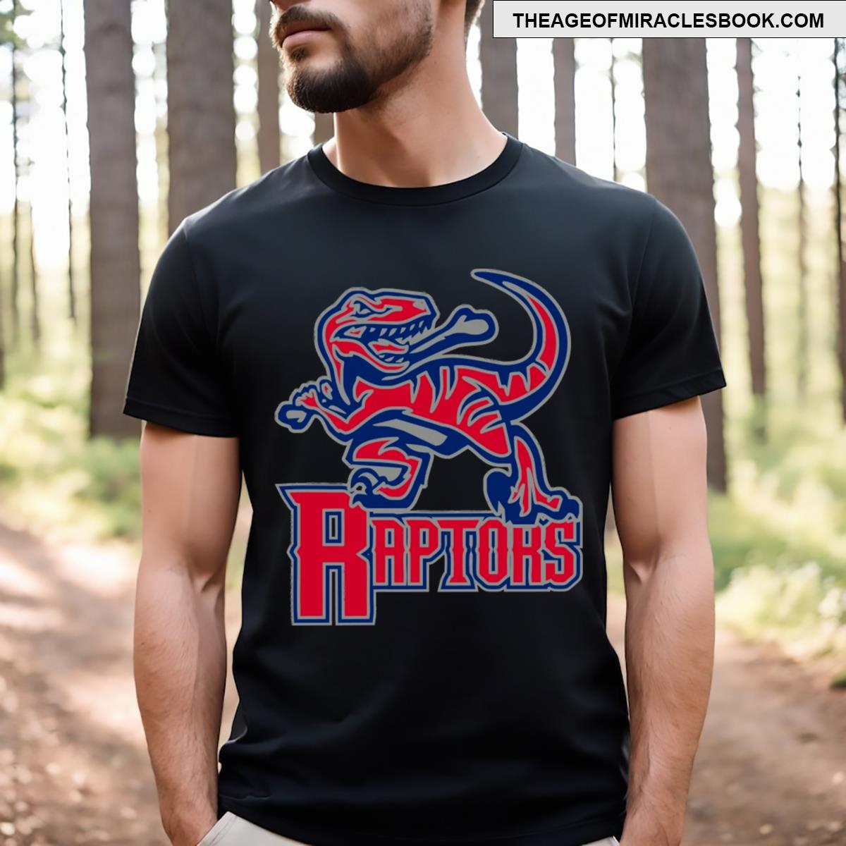 Raptors Baseball Logo T-shirt