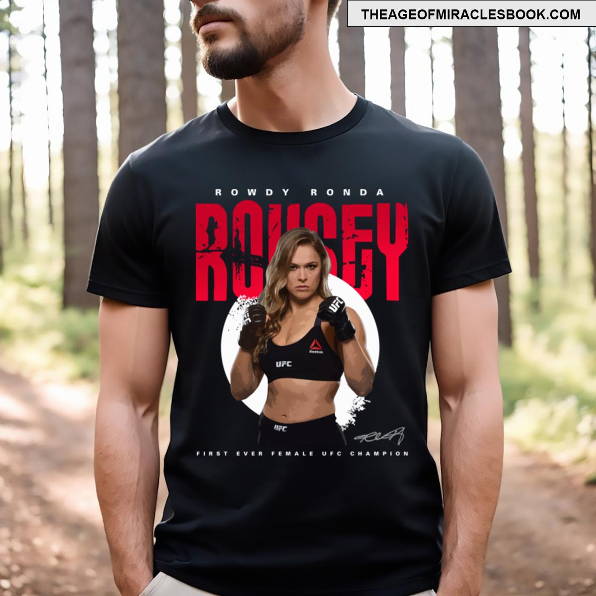 Ronda Rousey Pose T-shirt