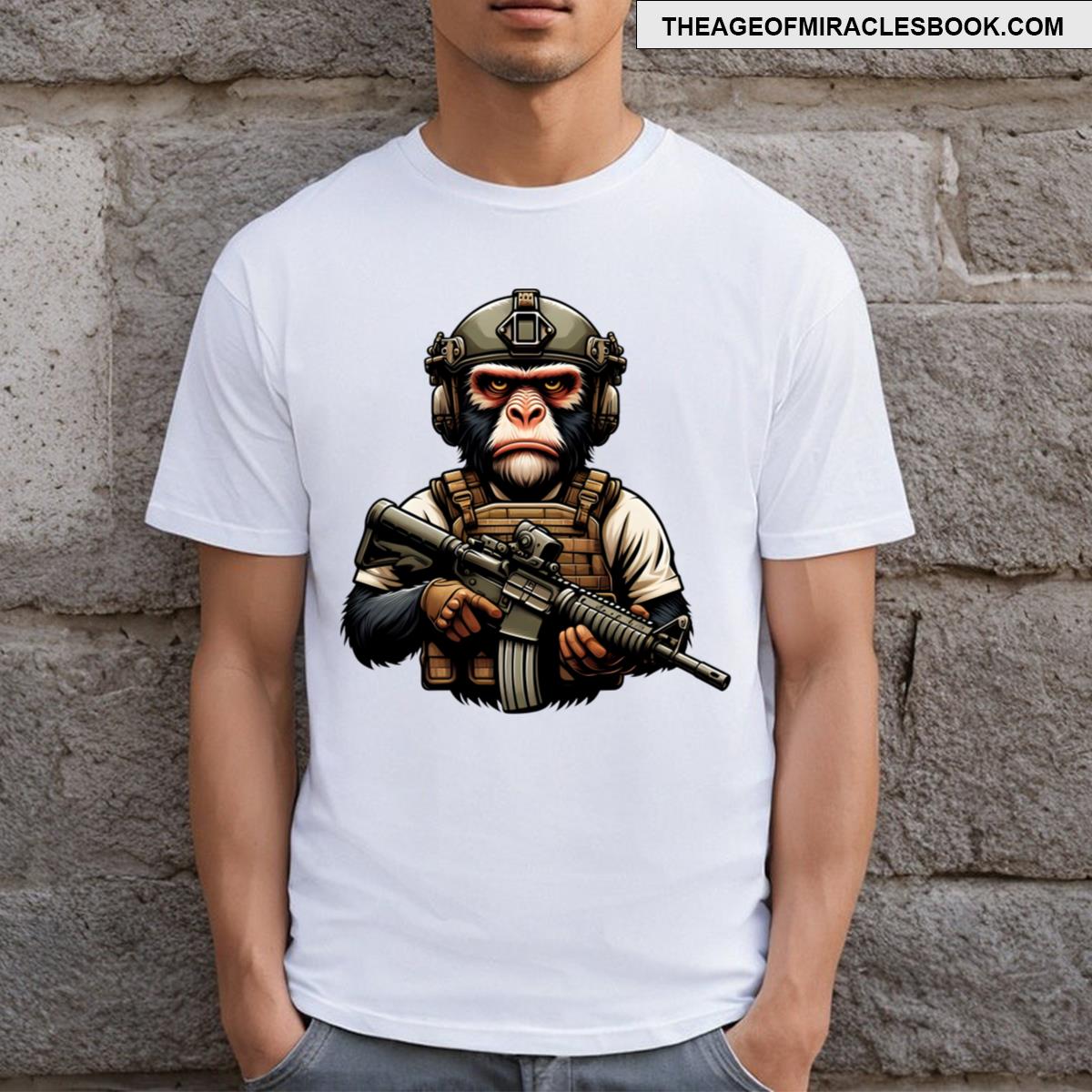 Tactical Monkey T-shirt