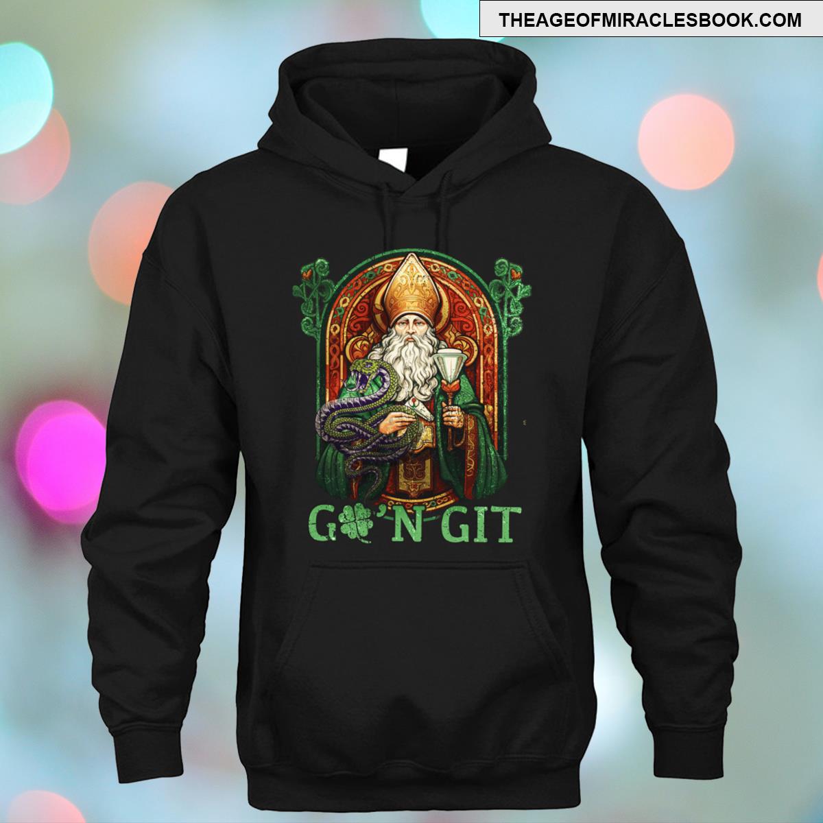 Alternative view of Vintage Go'n Git St Patrick T-shirt