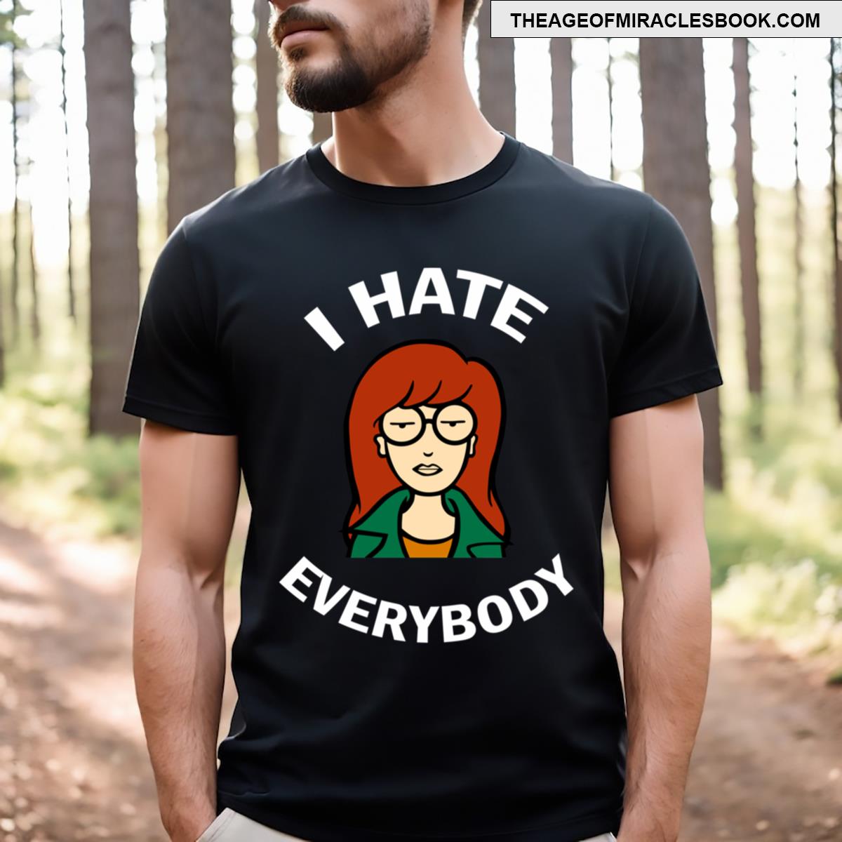 Daria I Hate Everybody T-shirt