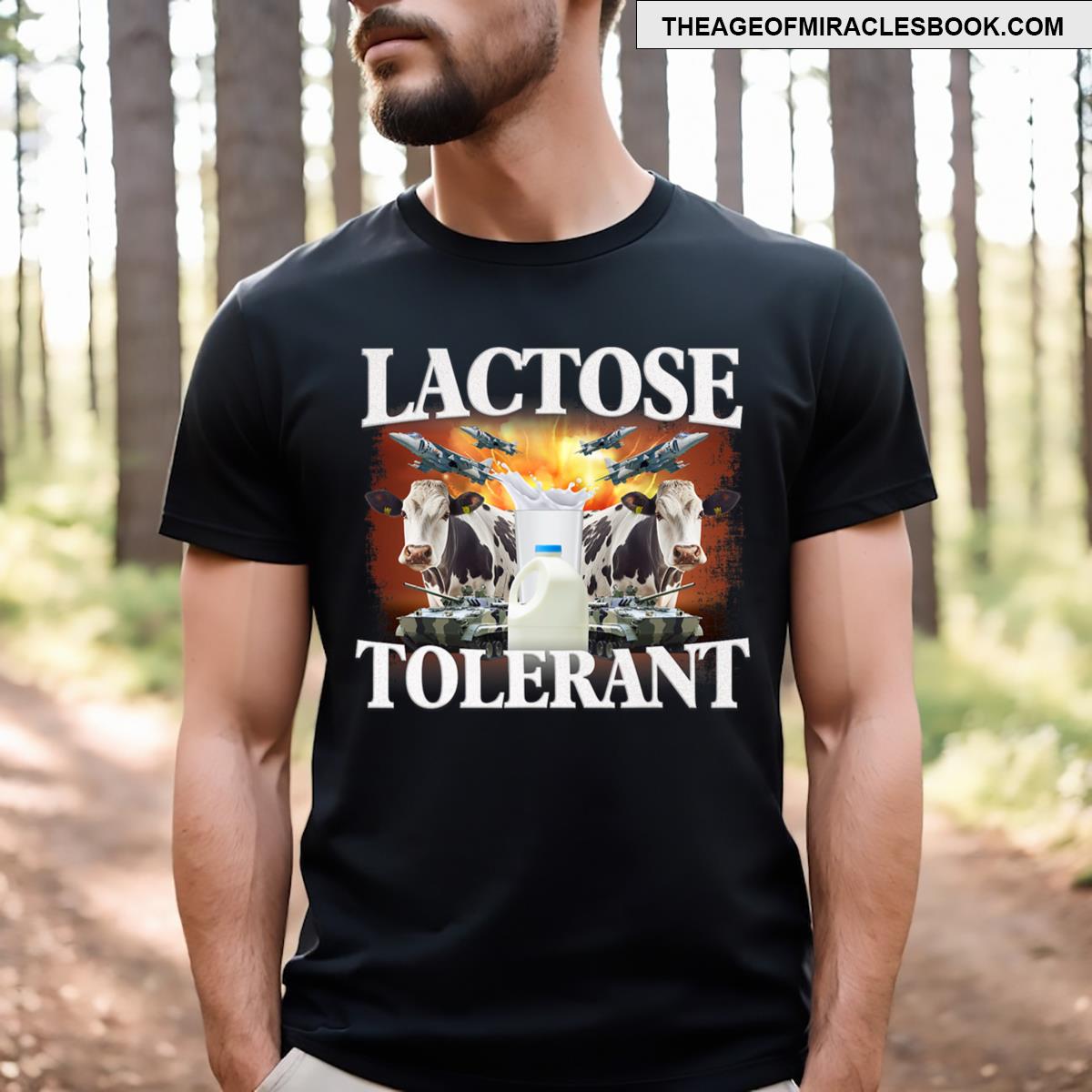 Lactose Tolerant Funny Trending Meme T-shirt