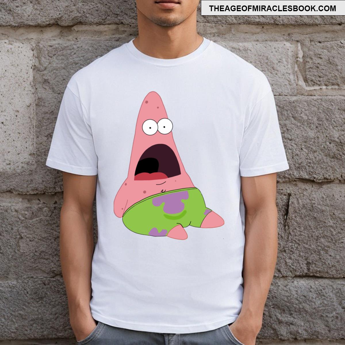 Patrick Star Gasping T-shirt