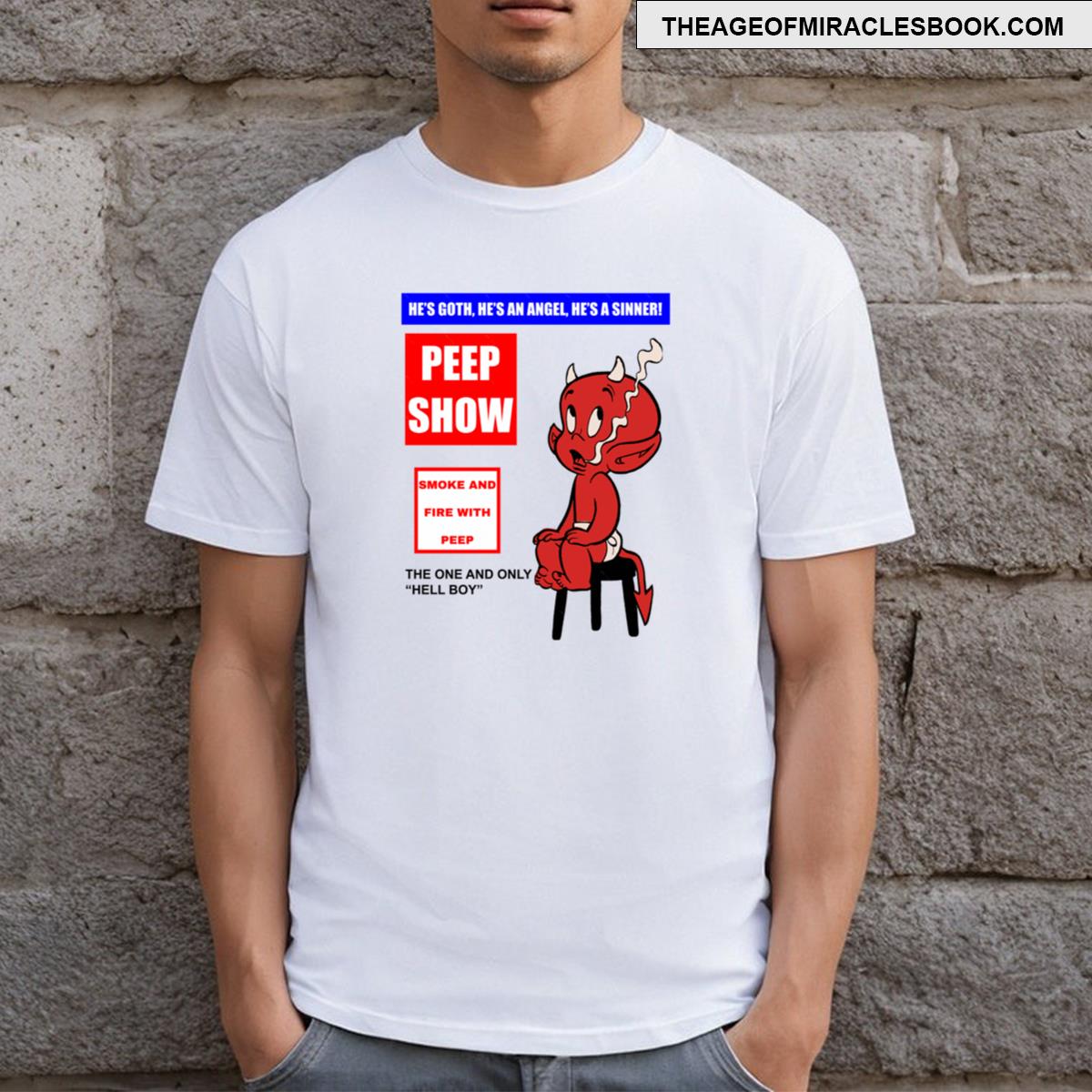 Peep Show Hellboy Hot Stuff Essential T-shirt