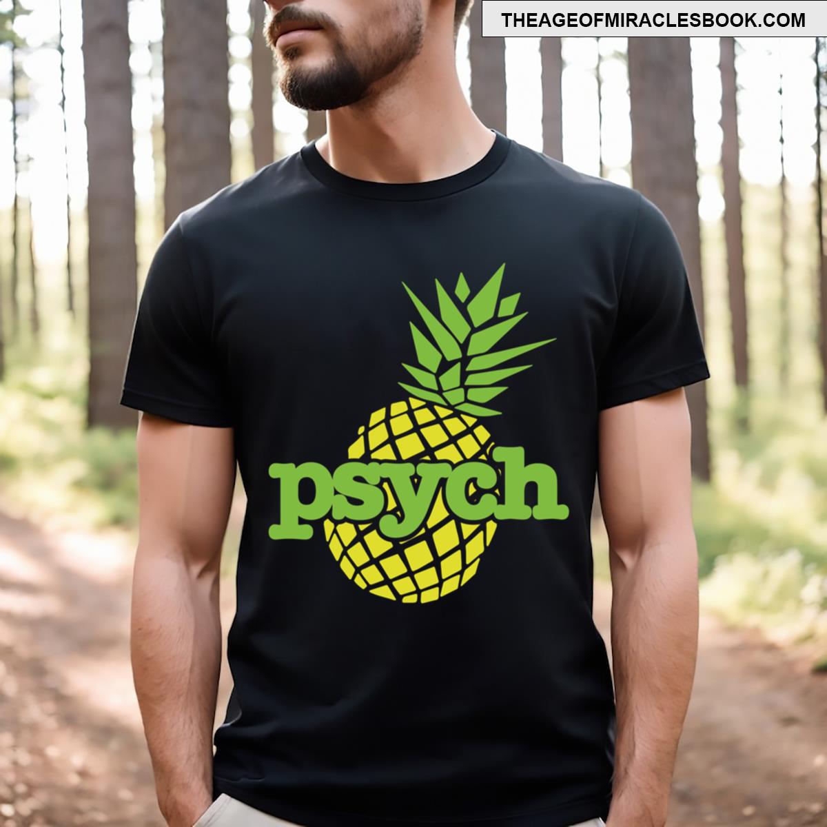 Psych Pineapple P T-shirt