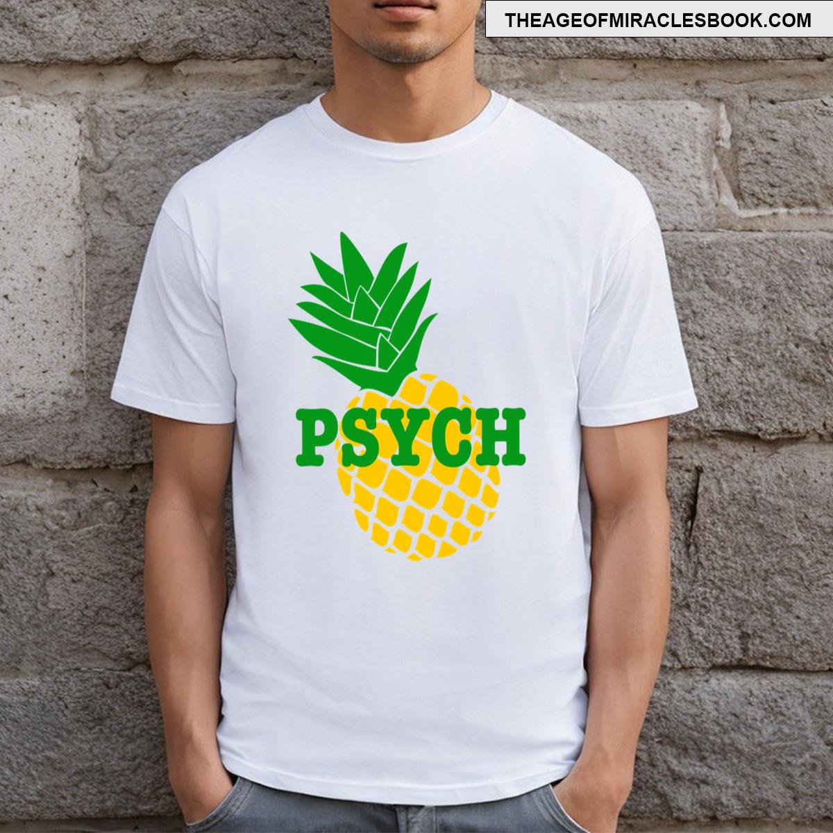 Psych Tv Logo Pineapple T-shirt