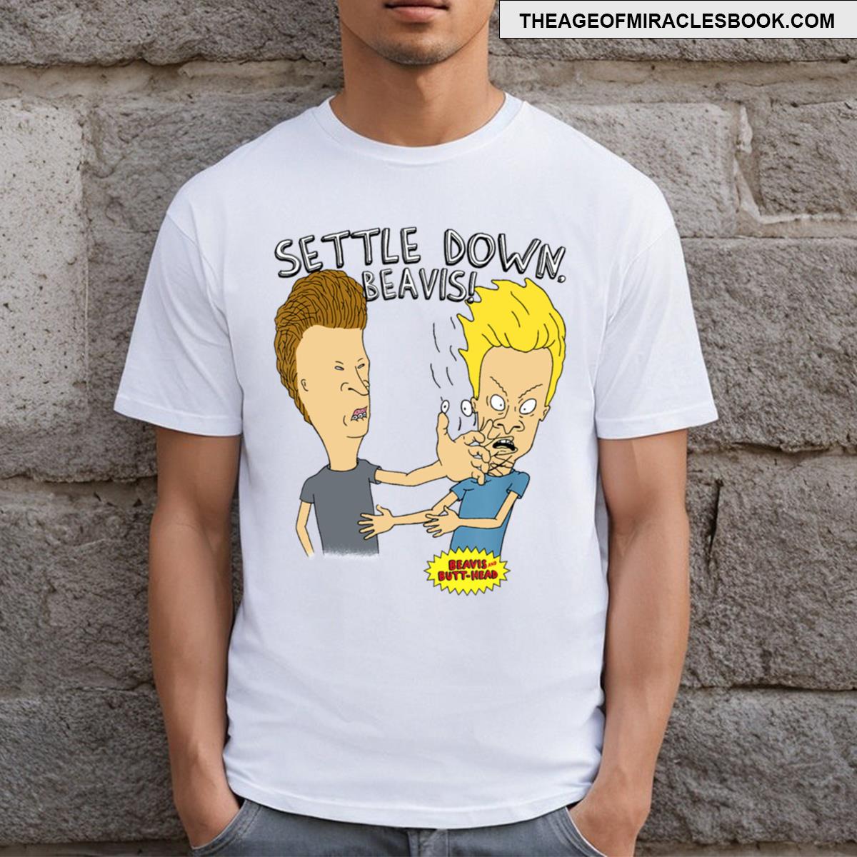 Settle Down Beavis Gift Fan Essential T-shirt