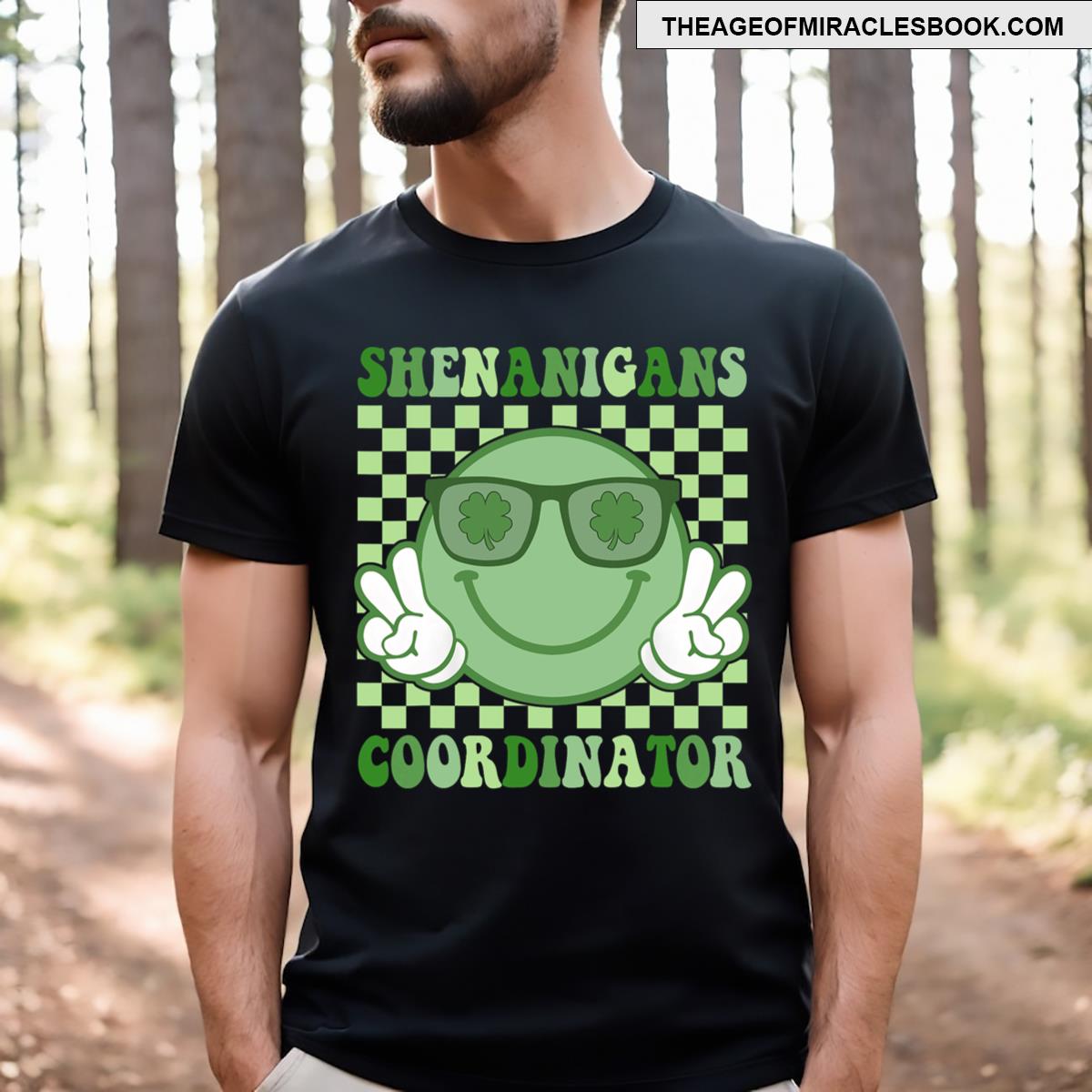 Shenanigans Coordinator Matching Teacher St Patrick’s Day T-shirt