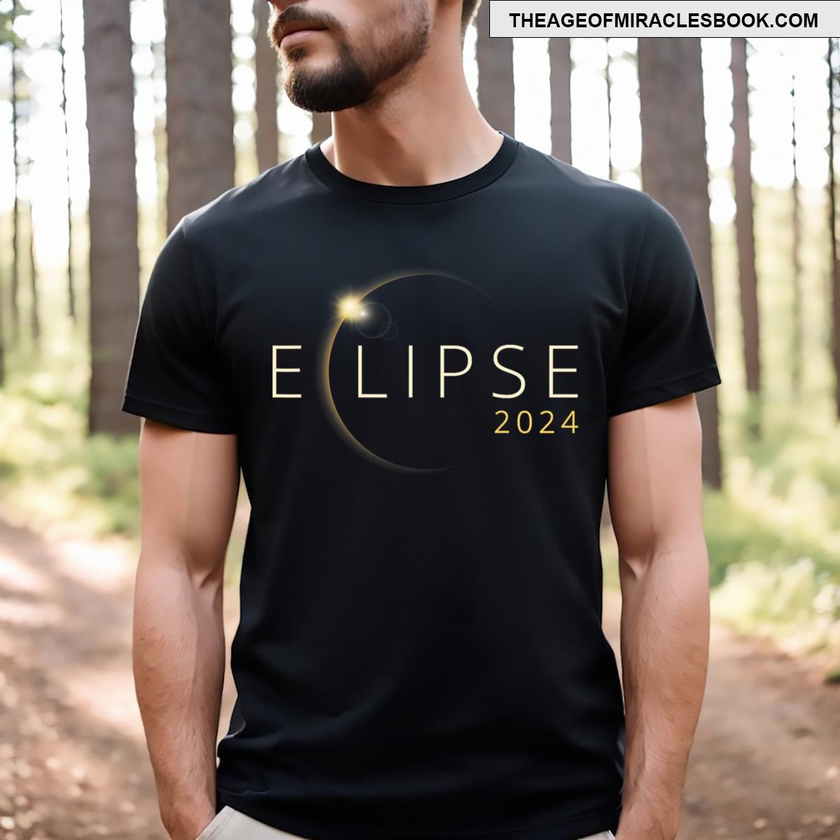 Solar Eclipse 2024 Total Solar Eclipse 40824 T-shirt