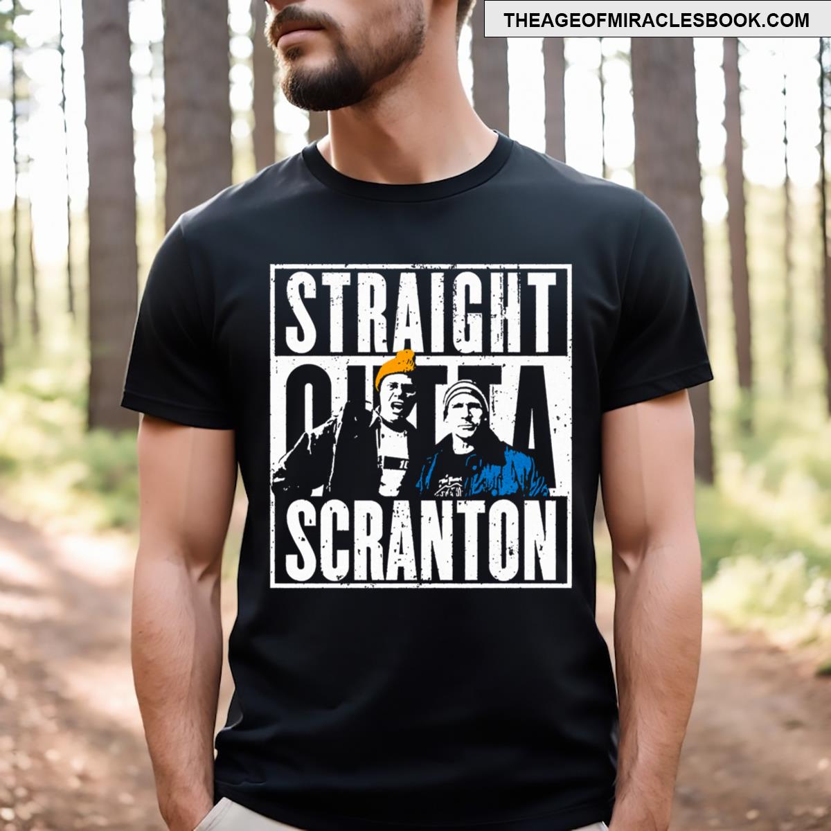 Straight Outta Scranton Lazy Scranton Essential T-shirt