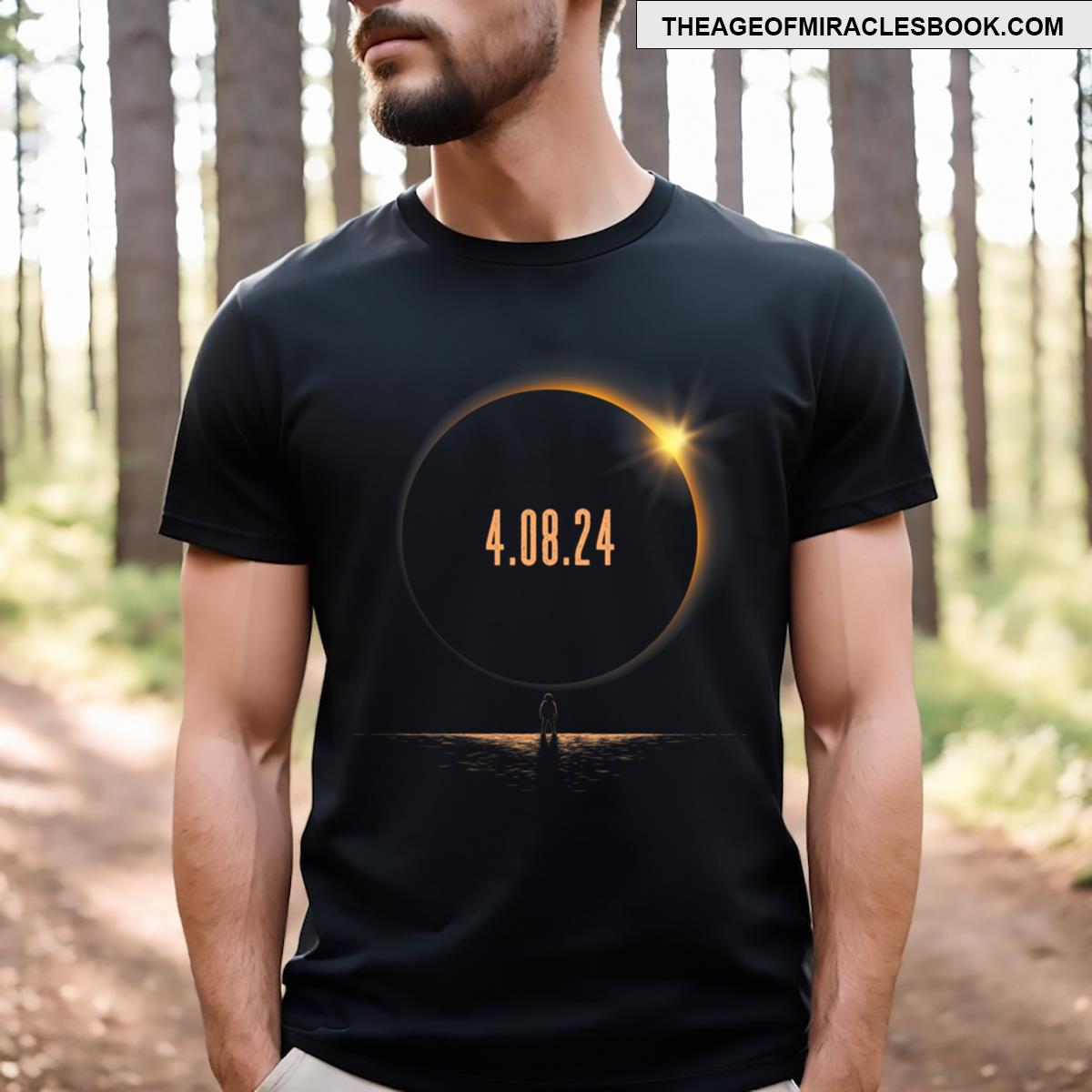 America Totality Spring 40824 Total Solar Eclipse 2024 T-shirt